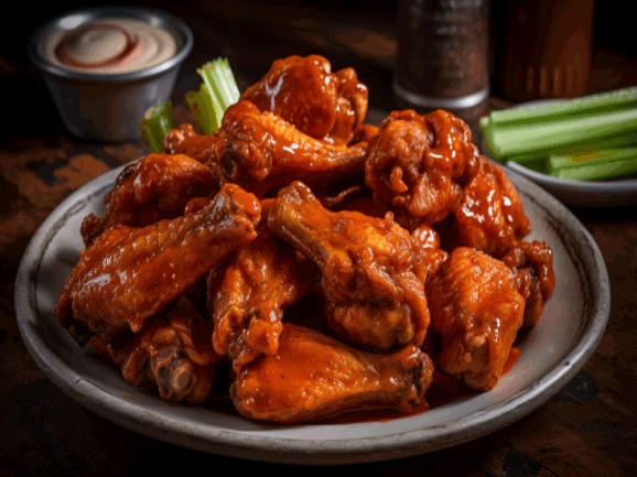 Flame Grilled Chicken Wings